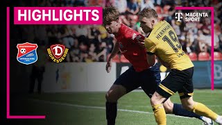 SpVgg Unterhaching - Dynamo Dresden | Highlights 3. Liga | MAGENTA SPORT