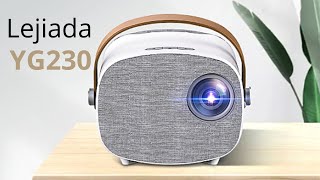 LEJIADA YG230 Mini Portable Projector