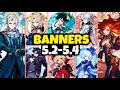 NEW UPDATE! 5.2-5.4 CHARACTER BANNER ROADMAP! META PYRO TRAVELER, CHRONICLED BANNER - Genshin Impact