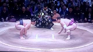 Kisenosato vs Takarafuji Sumo[Kyushu Basho 2017 Day 9, November 20th] 20171120