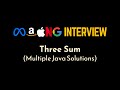 Three Sum Problem: from Brute Force to Optimal | Multiple Answers | LeetCode Solution | Geekific
