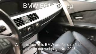 BMW E61 Touring 530D M57N 2004 model 3.0L 218HK