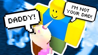 Roblox Adopt And Raise A Cute Kid Funny Moments Videos 9tube Tv - telling strangers i m their kid roblox funny moments roblox adopt and