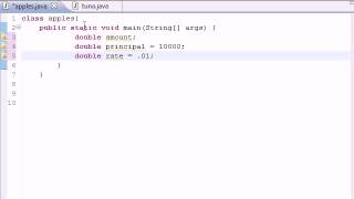 Java Programming Tutorial 23 Compound Interest Program | Java Tutorial