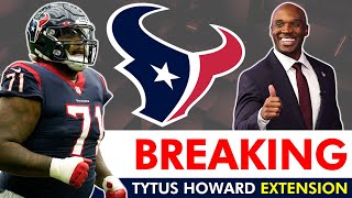 MAJOR Texans News: Tytus Howard Signs BIG Contract Extension + What It Means For CJ Stroud \u0026 Houston