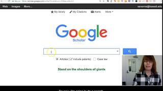 Connect Google Scholar to WCC Databases