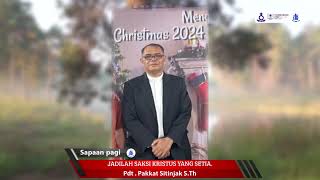 SAPA (SApaan PAgi) HKBP Kebon Jeruk (Jumat, 28 Februari 2025) | Jadilah Saksi Kristus Yang Setia