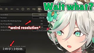 Cecilia PON Moment Just Realize The Game Resolution is So Weird After Almost 3 Hours of Stream