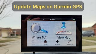 How to Update Garmin GPS Maps 2025