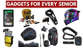 20 Motorcycle Gadgets Every Senior Needs for an Easier Life After 60!