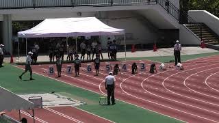 第７５回江戸川区春季陸上競技大会　小学生男子１００ｍ　睦良　弘龍