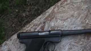 Shooting Ruger .22 cal Mark 1 Pistol