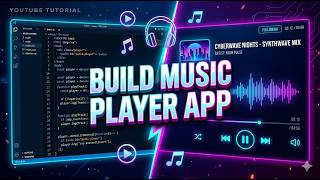 Build a Music Player App Using HTML, CSS & JavaScript | Beginner Friendly Project 🔥