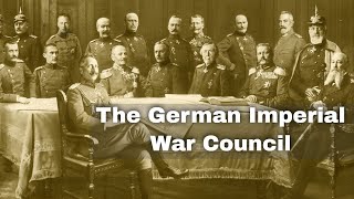 8th December 1912: German Imperial War Council discusses the possibility of a European war