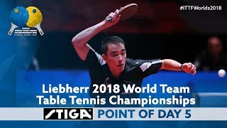 2018 World Team Championships | STIGA Point of Day 5