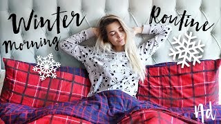 MY WINTER MORNING ROUTINE 2017!
