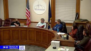 Hanover Selectboard 11/27/23