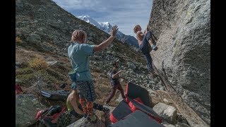 Bouldering In Thin Air - Unexplored Chamonix Blocs