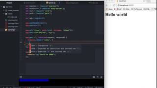 Intro to EJS - Injecting values into the views - 3