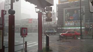 東京の変な天気 雷門で雷 | Crazy Weather in Tokyo