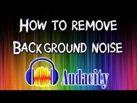 How to remove background noise from your recordings with Audacity