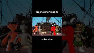 roblox bear alpha week 1 update be like