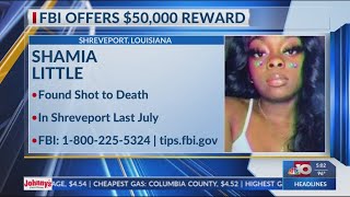 FBI offers $50k reward for arrest in Shamia Little case