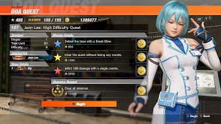 Dead or Alive 6 [PS4] - DoA Quest 107 (Three Stars)