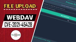 WebDAV Vulnerability Exploit | Arbitrary File Upload (CVE-2021-45428) Live Demo