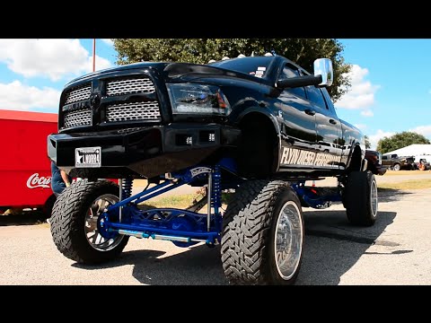 Massive 2015 Ram With 24 Inch Plan B Lift Kit & The Rest Of Texas ...