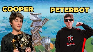 Cooper VS Peterbot 1v1 TOXIC Buildfights!