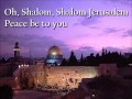 shalom jerusalem