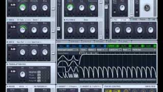 Skrillex talking bassline tutorial (Ni Massive)