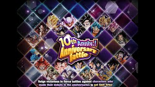 DBZ Dokkan Battle - 10th Anniv.! Anniversary Battle 7th Anniversary Part 1 Power Absorption