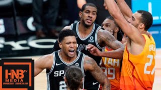 San Antonio Spurs vs Utah Jazz Full Game Highlights | 12.08.2018, NBA Season