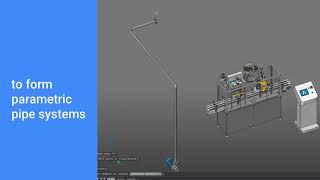 Pipe Design Tools - BricsCAD Pro \u0026 Mechanical