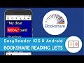 Browse Reading lists from Bookshare, with EasyReader!