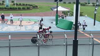 R4 愛知県高校総体自転車競技 チームスプリント 愛産大工高