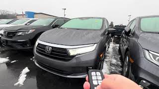 2021 Honda Odyssey Touring panic alarm