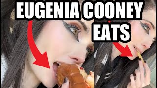 EUGENIA COONEY EATING FULL MEAL