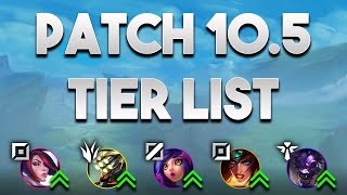 Complete Patch 10.5 Tier List For All Roles | Best Champs For Solo Queue 10.5