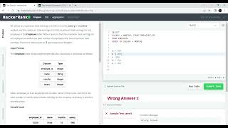 HackerRank SQL || Top Earners || SQL Learning