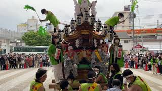 令和4年 浜石屋 だんじり 御影クラッセ (入場) 神戸市東灘区