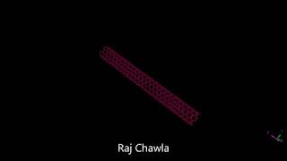 Molecular dynamics simulation of SINGLE WALLED CNT COMPRESSION