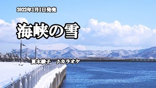 『海峡の雪』夏木綾子　カラオケ　2022年1月5日発売