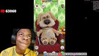 Ishowspeed Plays Talking Ben for the first time 😂 FULL VIDEO