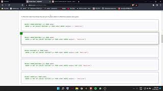 SQLZOO SQL tutorial Episode 3: Select examples with nobel database.