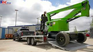 @Niftylift HR12L all electric boom lift available to hire from ViC Group  01522 696555