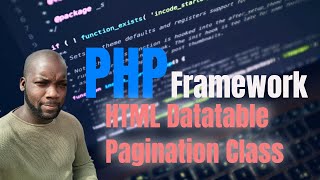 PHP MVC Framework HTML Datatable Pagination Object PHP | Learn PHP | PHP Server Side | PHP Sortable