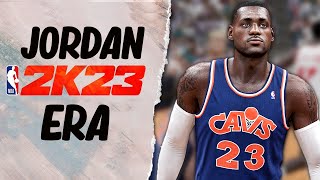 NBA 2k23 MyNBA Era #1 | Rookie LeBron James Joins The Jordan Era